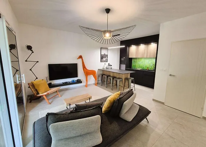 Apartment Moderne, Proche Plage, Jardin, Wifi, 5 Couchages Saint-Elme